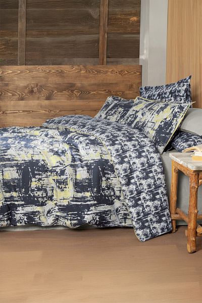 Sarev Σετ Παπλωματοθήκη Galiya Beige 100% Cotton Flannel Διπλό