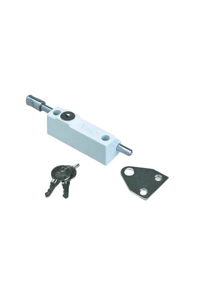 Yale P124W Sliding Window and Sliding Door Lock - White
