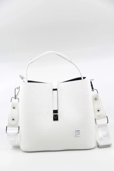Just Polo New Season Women's Lock Detailed 3-Compartment Hand and Shoulder Ba...