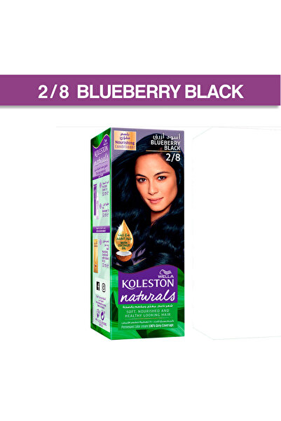 Wella ويلا كولستون  صبغه طبيعيه 2/8 اسود ازرق
