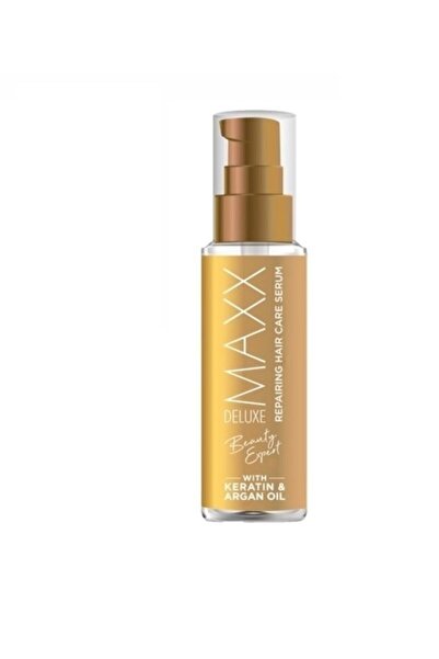 Maxx Kadın Saç Serumu - Keratin ve Argan Yağlı, Onarıcı ve Besleyici Bakım, 1...