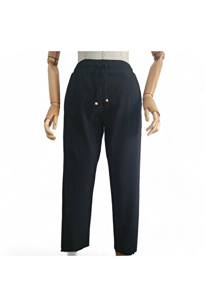 Hedea Black Foça Beach Trousers