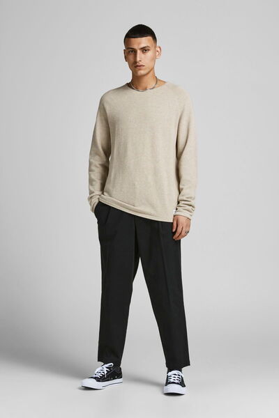 Jack & Jones Erkek Bisiklet Yaka Kazak - Hill