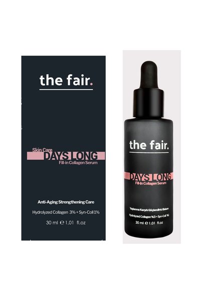 the fair. Days Long Fill-in Collagen Anti-Aging Skin Serum 3% Hydrolyzed Collagen + 1% Syn-Coll 30 ml