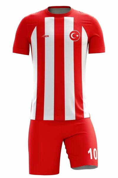 ACR Giyim Tekstil Forma Baskı Futbol Forması Klasik Çubuklu Model - Kişiye Öz...