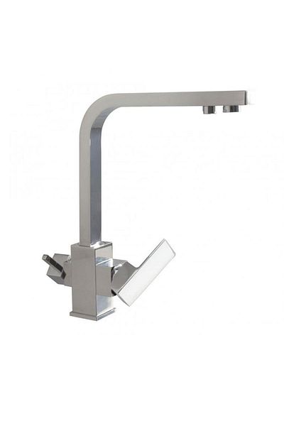 Spring Water Three Connection Square Water Purification Tap (Hot Water, Cold Water and Purified Water)