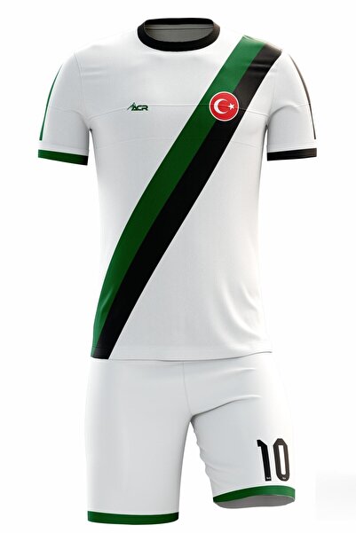 ACR Giyim Tekstil Forma Baskı Futbol Forması Çift Şerit Model - Kişiye Özel I...