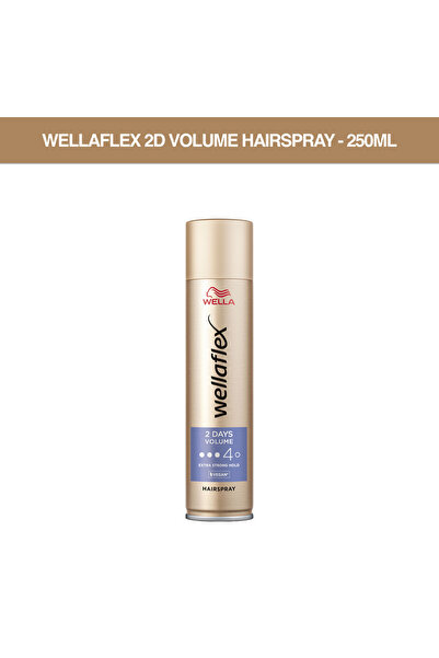 Wella Wellaflex 2D Hacim Saç Spreyi - 250ML