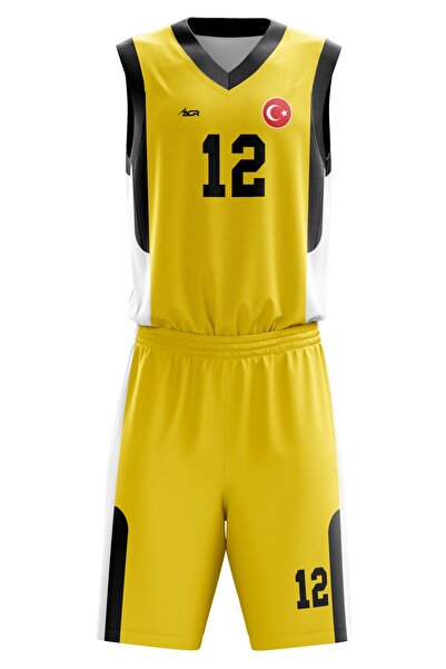 ACR Giyim Tekstil Forma Baskı Basketbol Forması Klasik Model Kişiye Özel Bask...