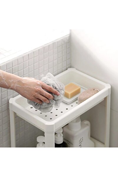 kitchen trend 4-рівневий ванний кімнатний органайзер - полиця для кухні, балкон, білий шафа-купе