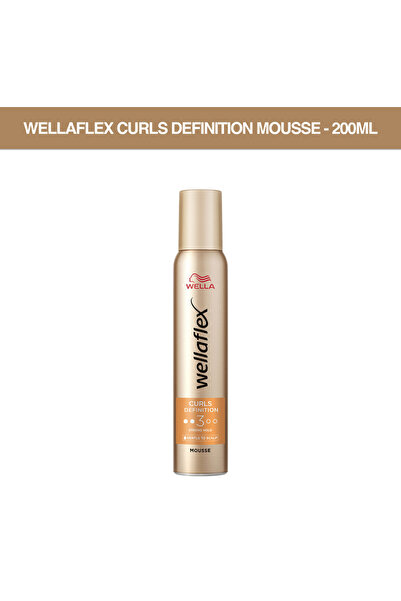Wella Flex Curls Defination Saç Köpüğü - Bukle Belirginleştirici 200ml