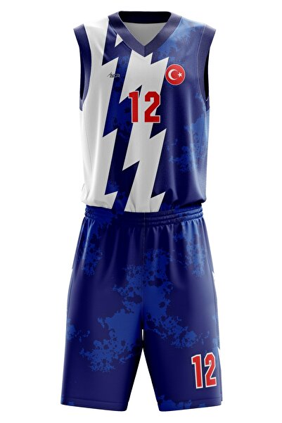 ACR Giyim Tekstil Forma Baskı Basketbol Forması Splash Model Kişiye Özel Bask...
