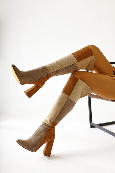 Limoya Γυναικείες μπότες Kamiyah Tan Beige Mink Laptop