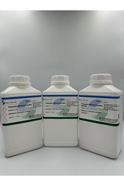 HBBCHEM Potasyum hidroksit çözeltisi %1 1 litre