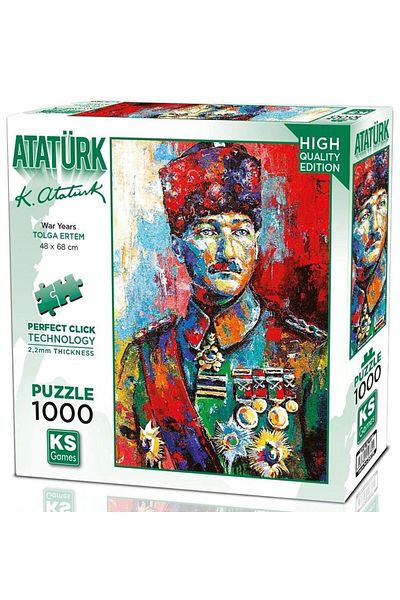 Ks Games Ataturk War Years 1000 Piece Puzzle