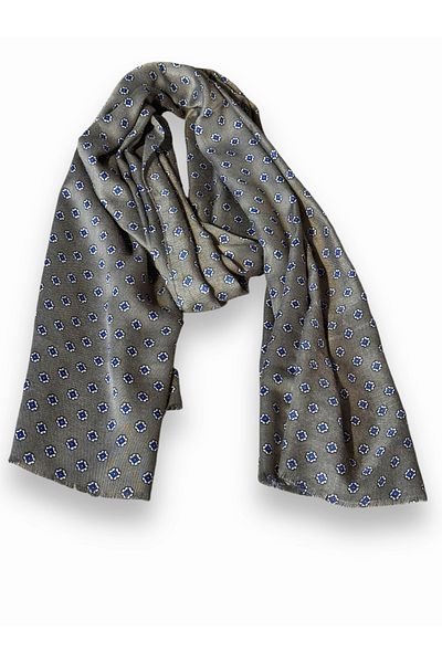 CROATE Wool Silk Printed Tie