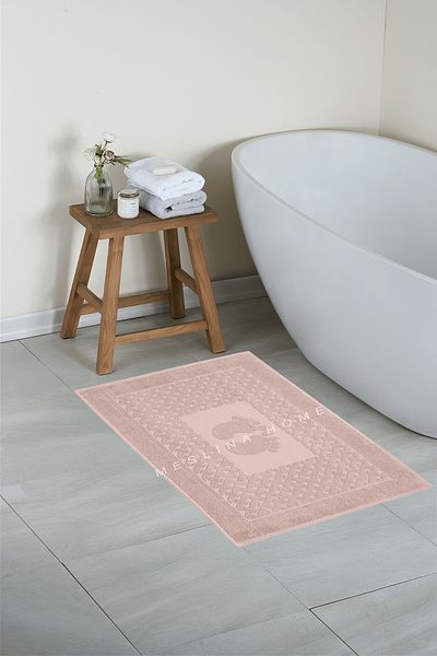 Meslina 50X70 cm Jacquard Bath Mat - Extra Soft Single Foot Towel