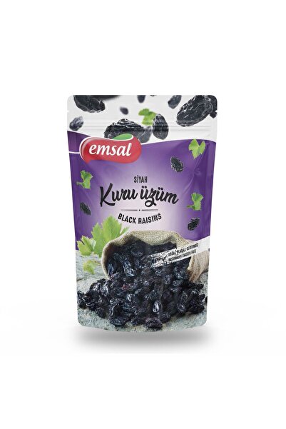 Emsal Kuruyemiş Emsal Çekirdekli Siyah Üzüm 150 gr Doypack