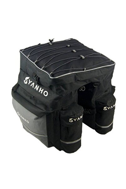 Streak Motosiklet Bisiklet 43 Lt Büyük Boy Heybe Çantası Termal Arka Bagaj Ça...