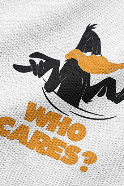 Overoz Даккі Дак, якому не все одно, напів-оверсайз футболка з принтом 1162