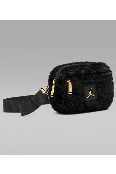 Nike Jordan Faux Fur Camera Bag Women's Shoulder Bag