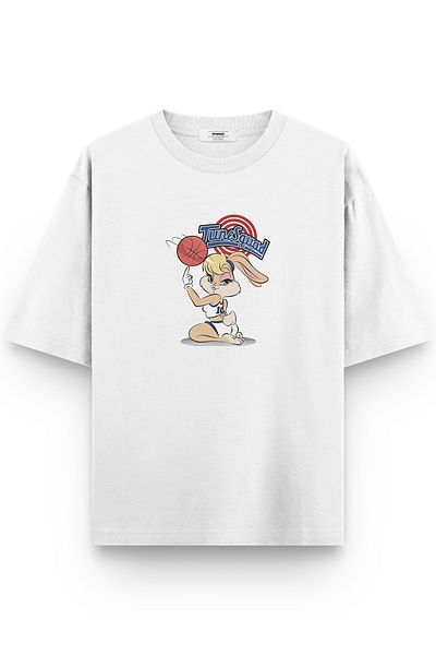 Overoz Μπλουζάκι Looney Tunes Lola Bunny Basketball Semi Oversize 1168