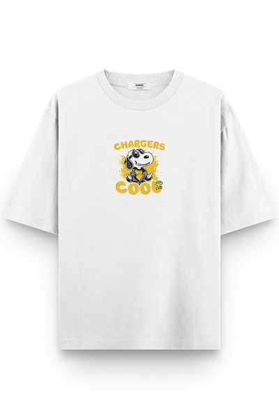 Overoz Cool Snoopy printed Semi Oversize T-shirt 1151