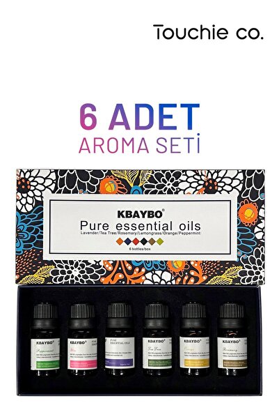 Touchie Co Kbaybo 6'lı oda kokusu seti Hava Nemlendirici ile uyumlu suda çözü...