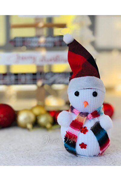 Derin Düşler زينة عيد الميلاد رجل الثلج زينة عيد الميلاد وزخرفة شجرة 17 سم