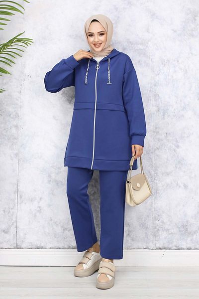 benguen Indigo Scuba Set - Chain Detail 4566
