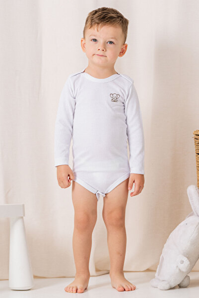 irkkids بدلة أطفال قطنية سوبر سناب - Zıbın بأكمام طويلة