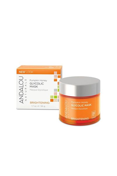 Andalou Naturals Andalou Natural Brightening Pumpkin Honey Glycolic Mask 50 Gm