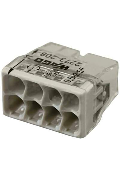 WAGO 2273-208 Buat Klemens 8'li (5 adet)