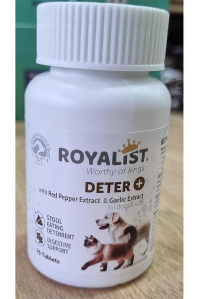 Royalist DETER (DIŞKI YEME ÖNLEYİCİ ) TABLET DOG & CAT 75 GR