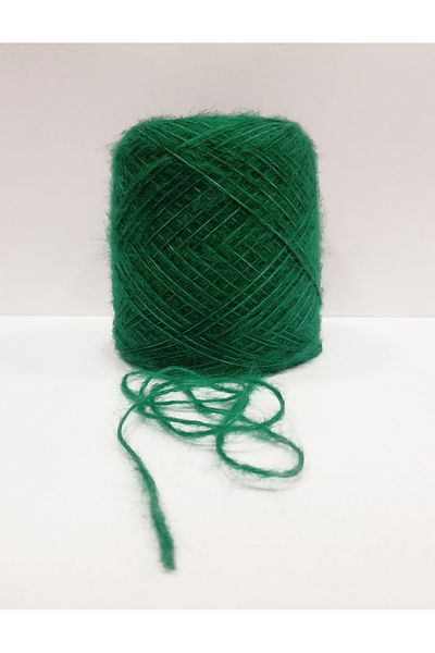 İPLİKOUTLET Πράσινο Popcorn Mohair Lase Rope 200 γραμμάρια