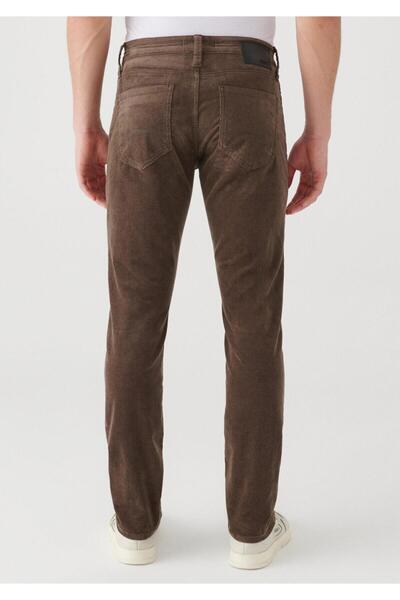 Mavi M0035135666 Marcus Major Brown Corduroy Erkek Jean Pantolon
