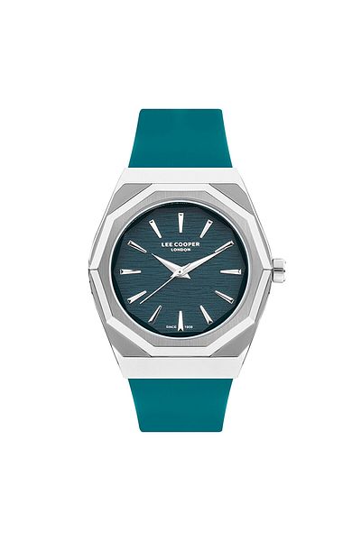 Lee Cooper Lee Cooper Men's Watch, Analog Display and Leather Strap - LC07936.377, Green