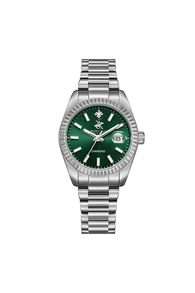 Beverly Hills Polo Club Beverly Hills Polo Club Women's Analog Dark Green Dial Watch - BP3650X.370