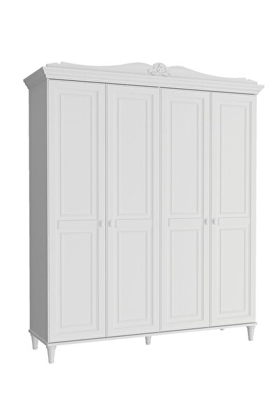 Almila Lora 4 Kapaklı Dolap