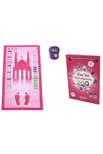 Ayfa Basın Yayın Sesli Konuşan Namaz Kıldıran Seccade - Pembe Elifba Ve Zikir...