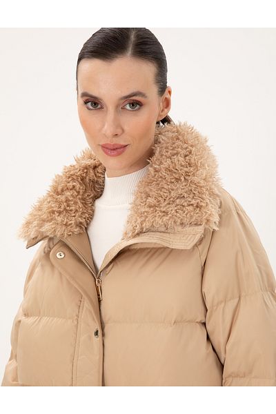 Pierre Cardin Beige Comfort Fit Coat 50290340 -Vr011