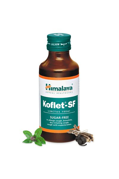Himalaya Koflet - Sf Linctus Syrup 100 Ml