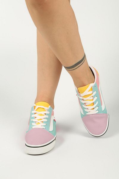 homiro Pantofi sport unisex - cu șireturi, turcoaz Dusty Rose