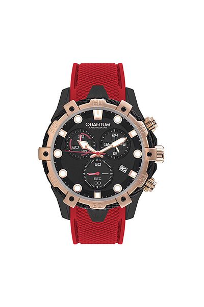 Quantum Hng1019.858 Men's Silicone Wrist Watch