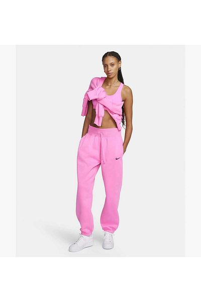 Nike Nsw Phoenix Fleece Cotton Raster Women's Sweatpants (Bol Cut)
