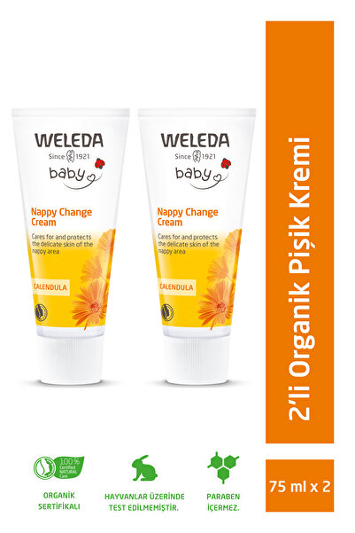 Weleda Baby Calendula Organik Pişik Kremi 2 X 75ml