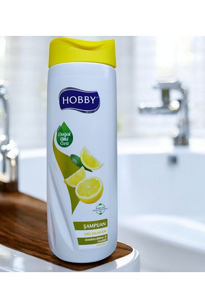 Hobby 500ml Natural Plant Extract Lemon Shampoo
