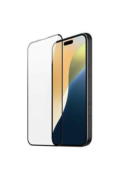 HyperAge Iphone 16 Uyumlu Safir Ekran Koruyucu Hd Tam Kaplayan 5d Full Koruma...