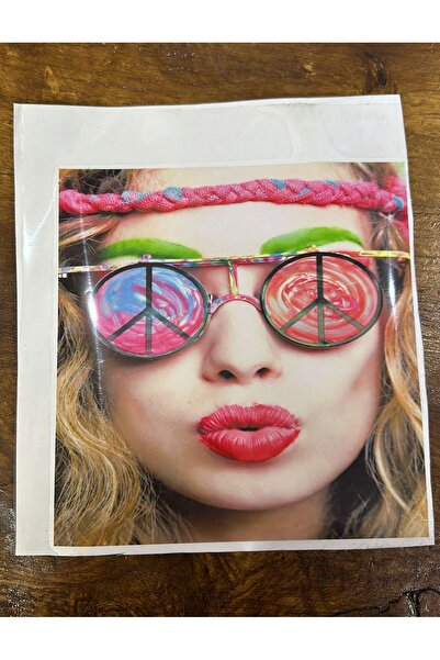 Gönülden Tasarım Dizajn za glačanje, znak mira, transfer štampa, Arma 21x20 cm