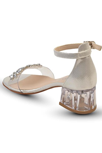 KAPTAN JUNIOR Kız Çocuk Topuklu Abiye Ayakkabı Pssk 305